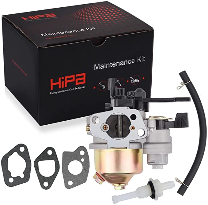 Hipa Carburetor Kit For Dewalt DP2800 DP2800A 2800 PSI 3.0 GPM Pressure Washer Homelite Pressure Washer HL252300 UT80522B UT80522D 80953A 179CC