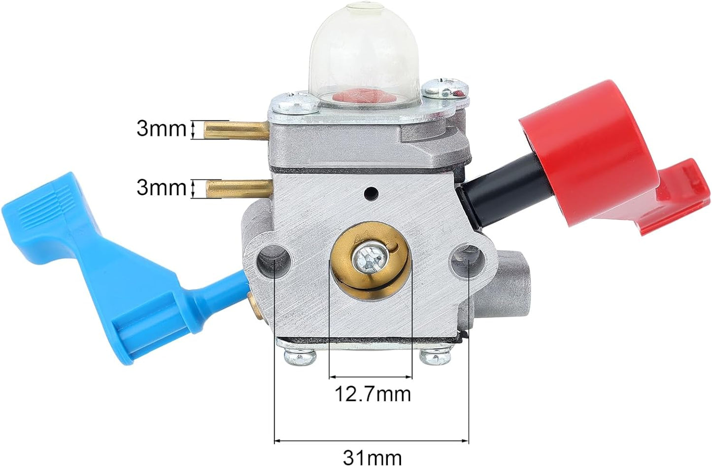 Carburetor Kit For Poulan FL1500 FL1500LE 25cc Weed Eater Featherlite Gas Leaf Blower Trimmer Replace C1U-W12B C1U-W12A 530071629
