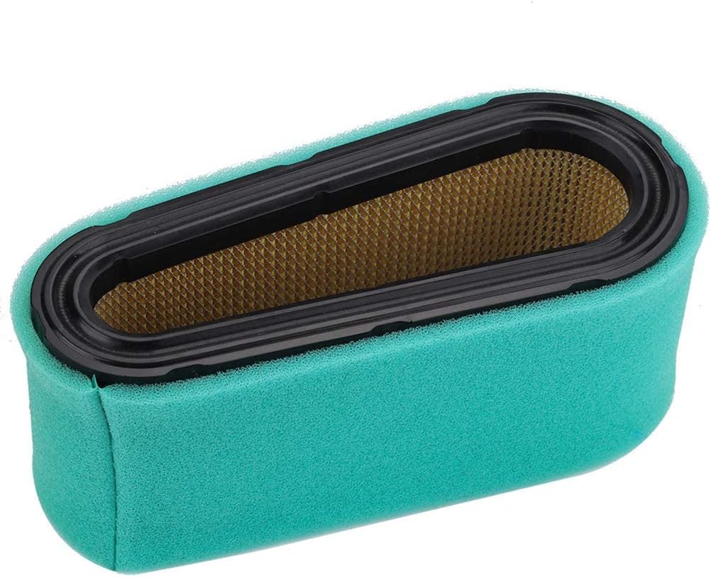 2-Pack 496894S 493909 5053K Air Filter for JD GX85 SX85 SABRE 1542HS 1546GS 1638HS 1642HS 1742HS 12.5-17 HP Mower W 272403S 272403 Pre Filter