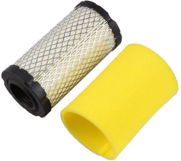 HIPA 793569 793685 Air Filter for Briggs & Stratton 4241 5415 John Deere LA125 LA115 D100 D110 D120 GY21055 MIU11511 Lawn Mower Tractor (2 Pack)