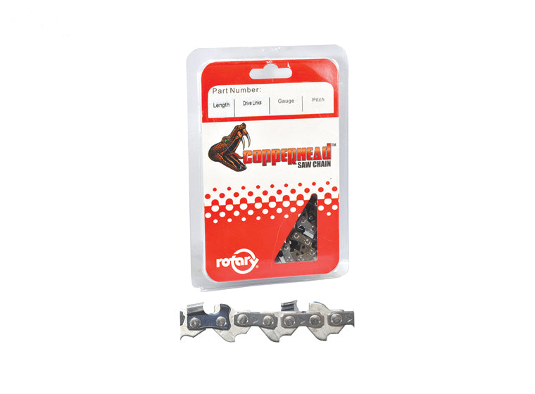 7126060 Rotary 1/4" Pitch, .050" Gauge, 60 Dr Link, Semi Chisel W/O Bumper