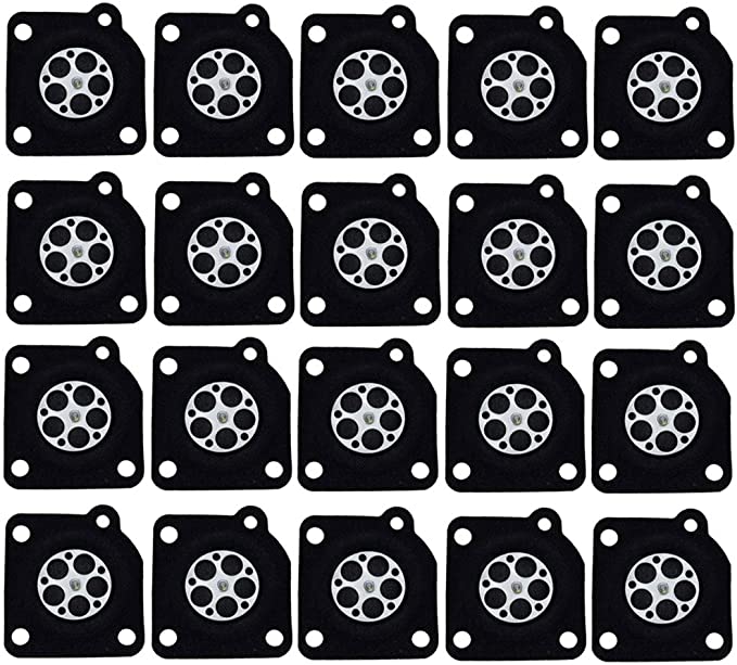 Hipa (20-Pack) A015006 Metering Diaphragm Assembly for ZAMA C1-M2B C1S-E1 C1S-E2 C1S-H4A C1S-H4B C1S-H4C C1S-H8 C1S-H8A C1S-K1D C1S-S3 Carb