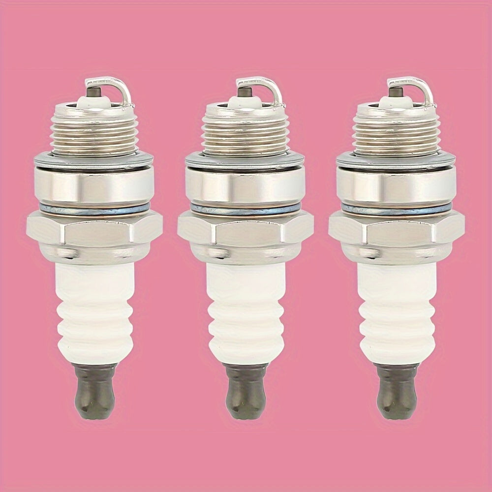 3pcs Hipa BPM7E Spark Plug For Husqvarna 123 C 123 L 145 BF 155 BF 435 E 445 Chainsaw