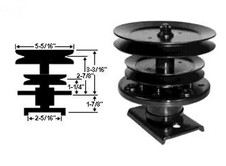 Rotary 8649 532 12 16-17 Fits Simplicity Quill Assembly