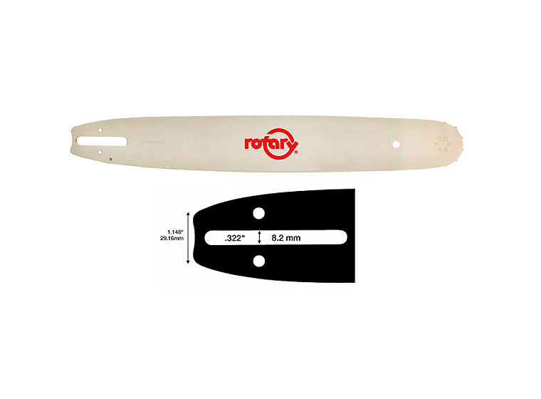 Rotary 9111116 164SDEA041 Fits Oregon 16" 3/8 Lp .043 Consumer Bar