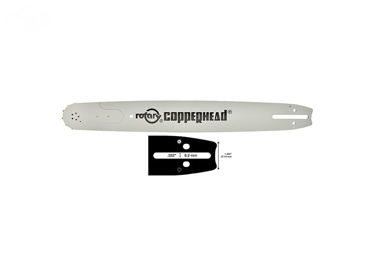 Rotary 9532520 200RNDK095 Fits Oregon 20" 3/8 Std .050 Pro S Bar