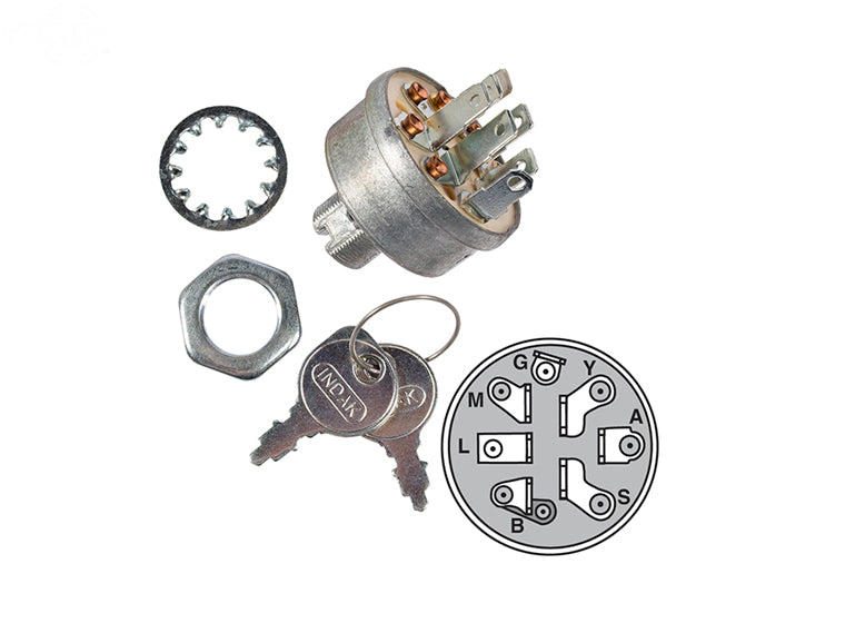 Rotary 9623 92556 Fits Murray Ignition Switch