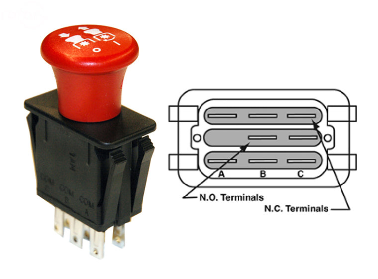 Rotary 9657 95-7489 Fits Toro PTO Switch Multi Application