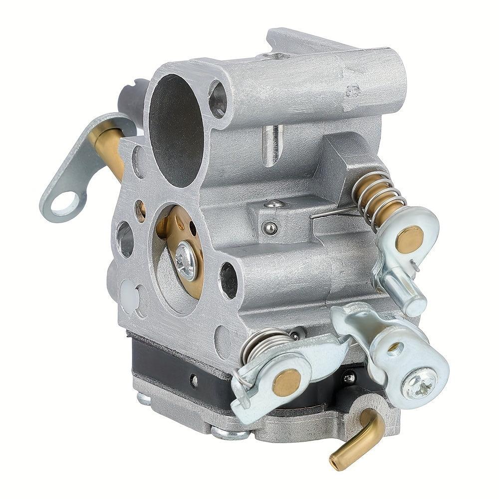 1set Hipa Carburetor Kit For Husqvarna & Jonsered Chainsaws, Fits Models 240 240E 235 235E 236 CS2234 CS2234S CS2238 CS2238S, Includes Fuel Filter, Spark Plug, Air Filter, 2pcs Fuel Lines, & Gasket