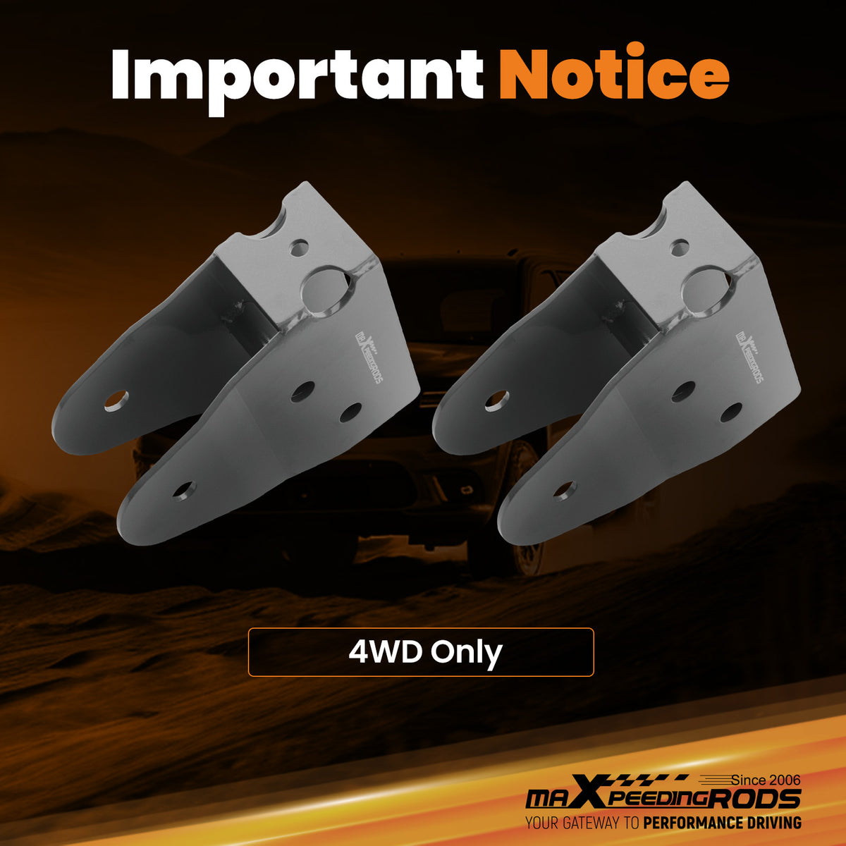 Radius Arm Drop Lift 2''-4'' Bracket Kit compatible For Ford F250 F350 Super Duty 4WD 05-16