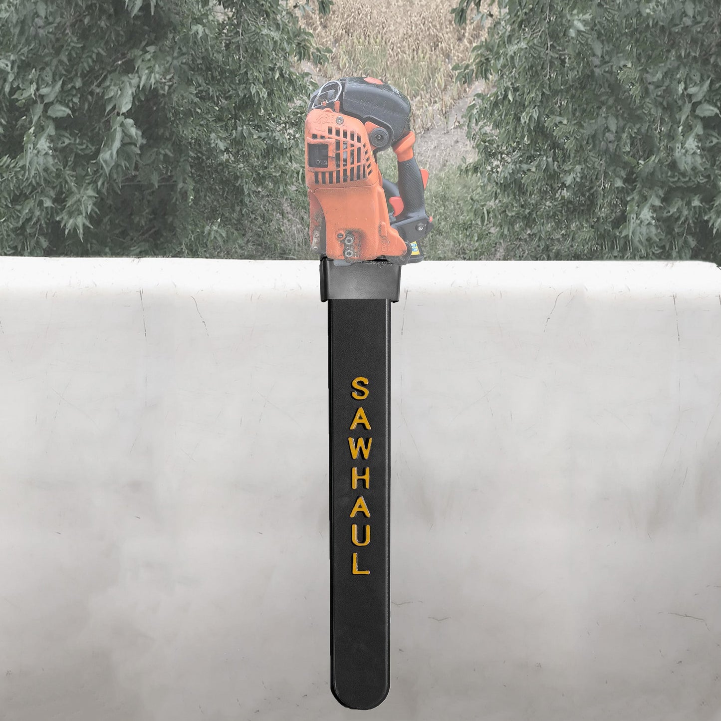 SawHaul Mount for Fiberglass Insulated Aerial Bucket Trucks