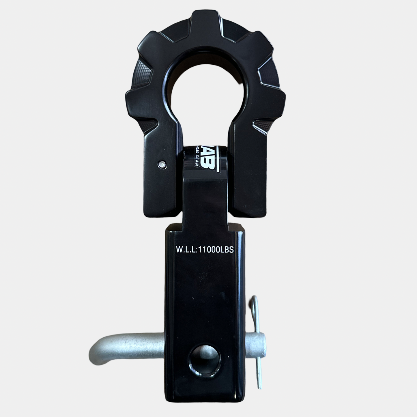 2'' Aluminum Hitch Receiver with Aluminum D-Shackle 9T (LIFETIME WARRANTY)
