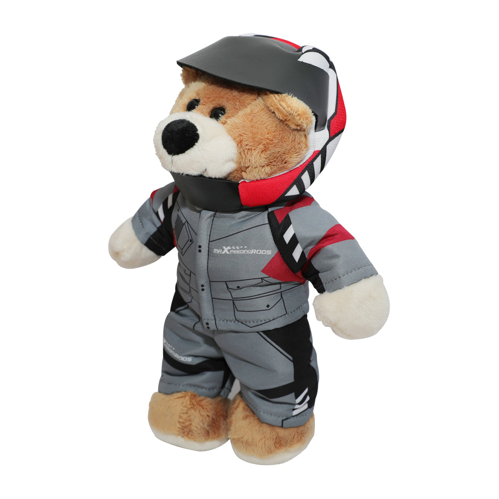 cute bear Racer lovely bear plush doll