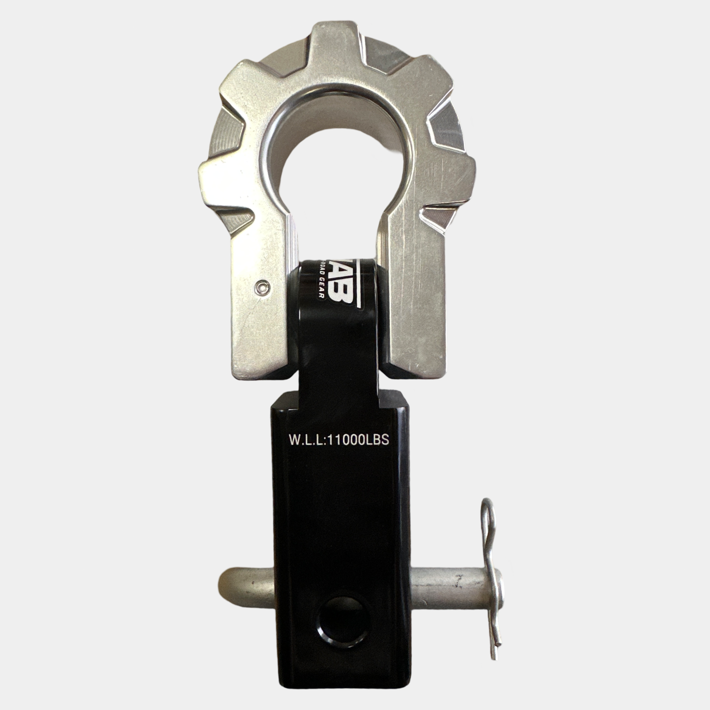 2'' Aluminum Hitch Receiver with Aluminum D-Shackle 9T (LIFETIME WARRANTY)