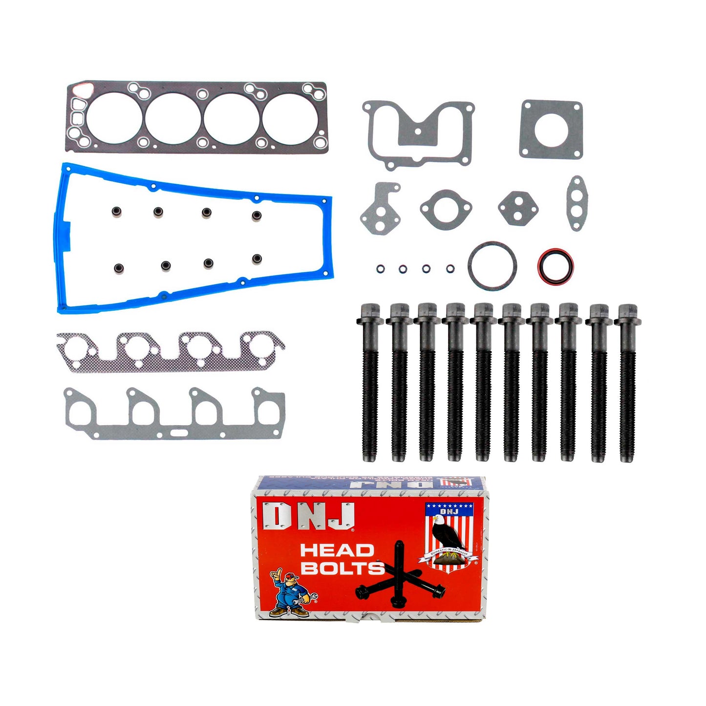 Cylinder Head Gasket set with Head Bolt Kit