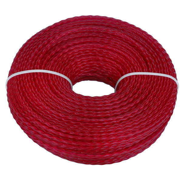 Hipa .105 1-Pound by 262-foot Trimmer Line Round Twist,Commercial 2.7 mm/105-Inch String Trimmer Line,Weed Eater String 105, SOAK for 24H Before Using