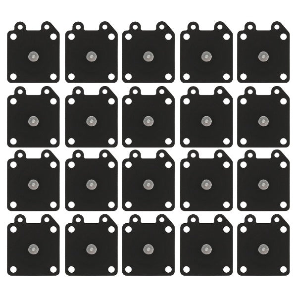 Hipa 20x Metering Diaphragm Assembly for 95-526-9 95-526-9-8 8101 615-334,95-526 WA WT WY WZ Series Carburetor for Walbro WA-15-1 WA-17-1 WA-18-1