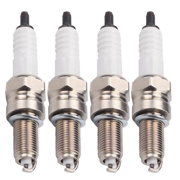 Hipa 4X For Spark Plug CPR7EA-9 for Kawasaki VN900B C D Vulcan 900 Yamaha XVS950