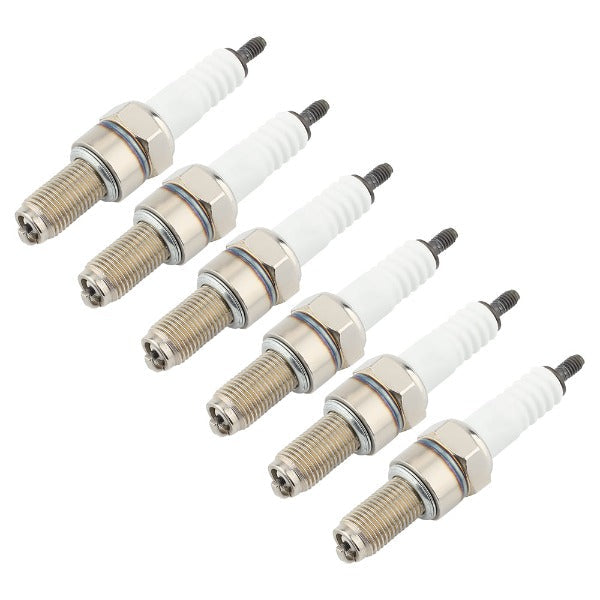 Hipa 6 PK Resistor Spark plug CR8E Compatible With Yfz450r Fit Yamaha RAPTOR 700