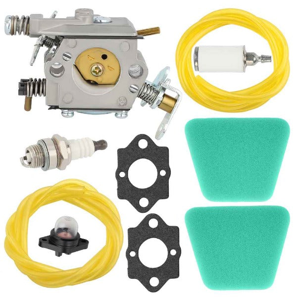 WT-891 Carburetor Kit for Poulan 1950 1975 2150 2375 2075 2450 2550 2375LE Woodshark Chainsaw Replace 545081885 530069703