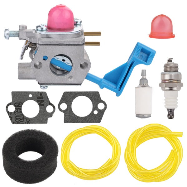 Carburetor Kit for Weed Eater GHT17 GHT22 GHT180 GHT220 GHT195LE GHT225LE GHT180LE Excalibur 22 inch Hedge Trimmer Poulan PHT19 #C1U-W13A