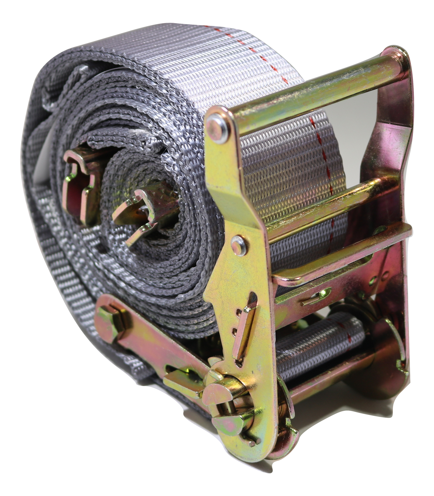 2"x 16 Ft Logistic Van Ratchet E-Track Straps w/ Spring E Fittings | 20 PACK
