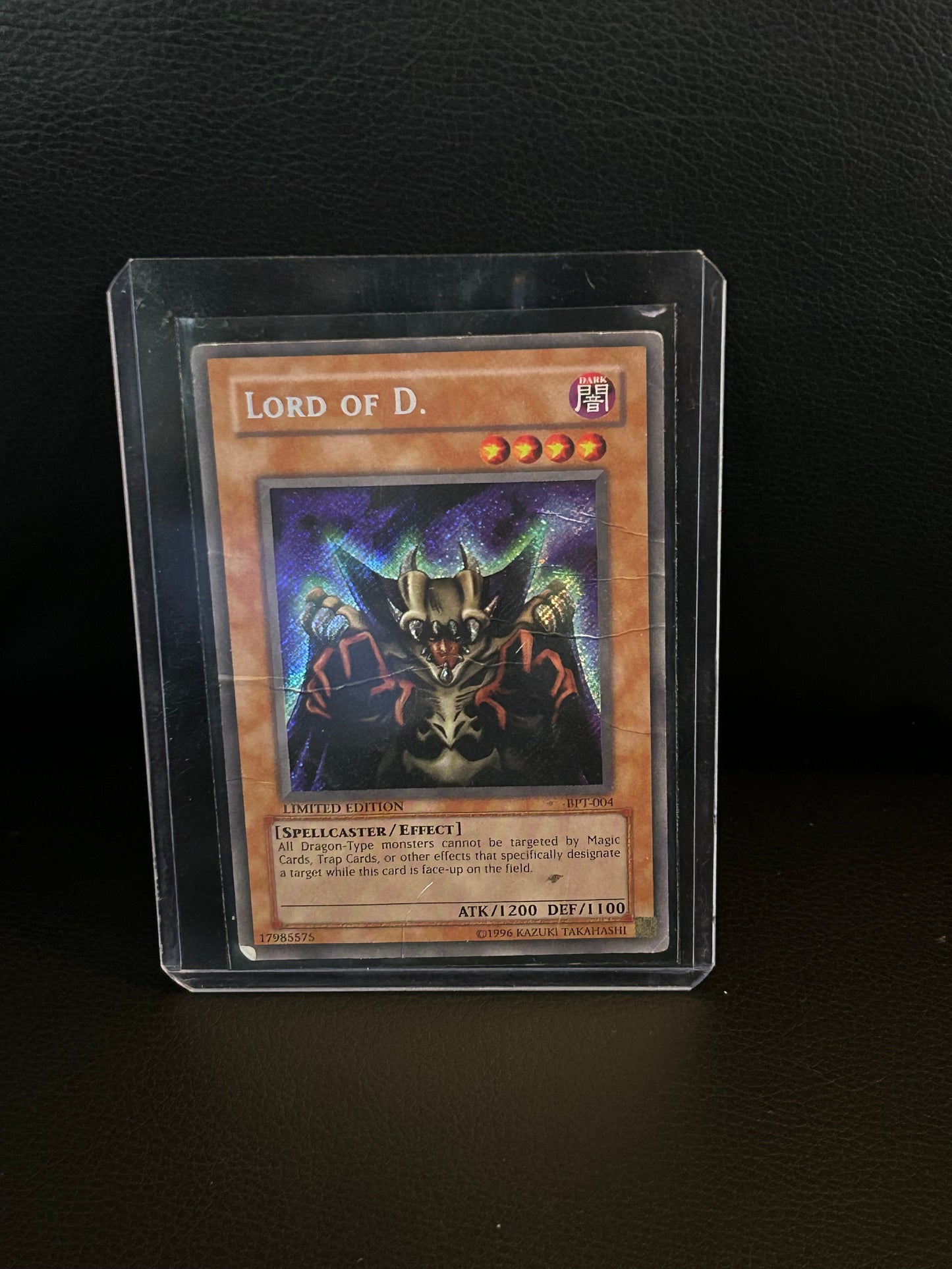 Lord of D. - BPT-004 - Secret Rare - Limited Edition 2002 - 2003 Collectors Tins Yu-Gi-Oh