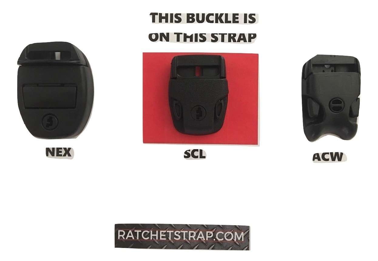 10 Ft Black Standard Buckle Spa Hot Tub Cover Adjustable Wind Straps | 2 COMPLETE KITS