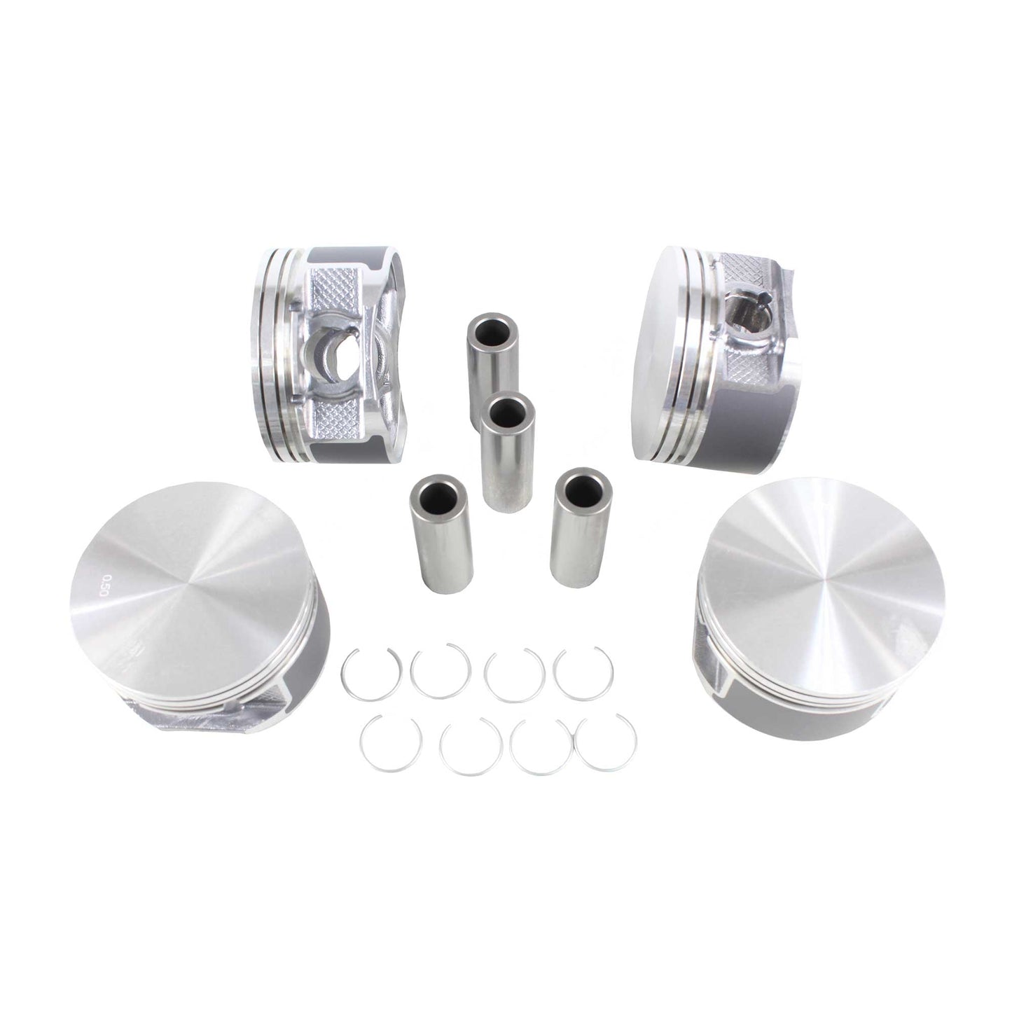 Piston Set 1999-2002 Chevrolet,Oldsmobile,Pontiac 2.4L (Oversizes Available)