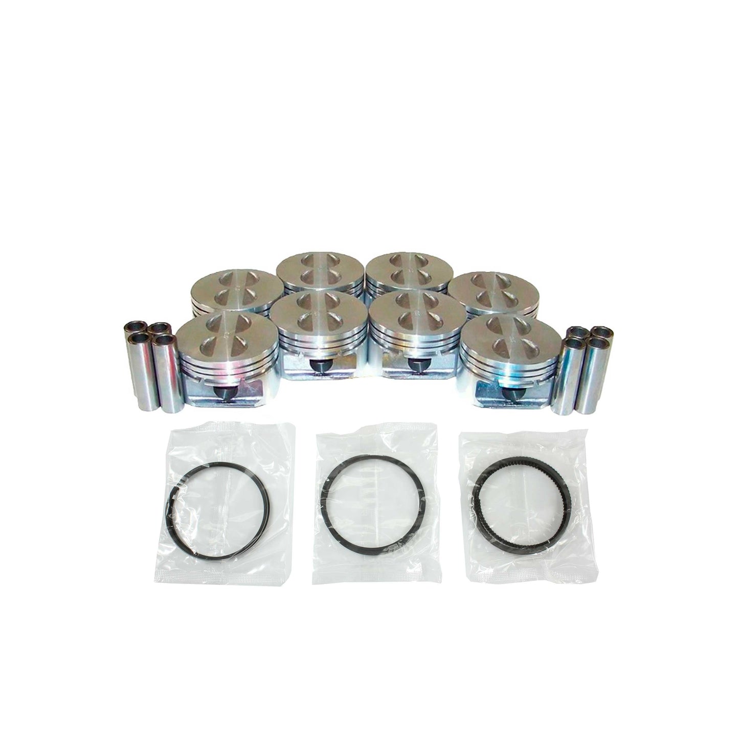 Piston and Ring Set 1990-1997 Buick, Cadillac, Chevrolet, Oldsmobile, Pontiac 5.7L