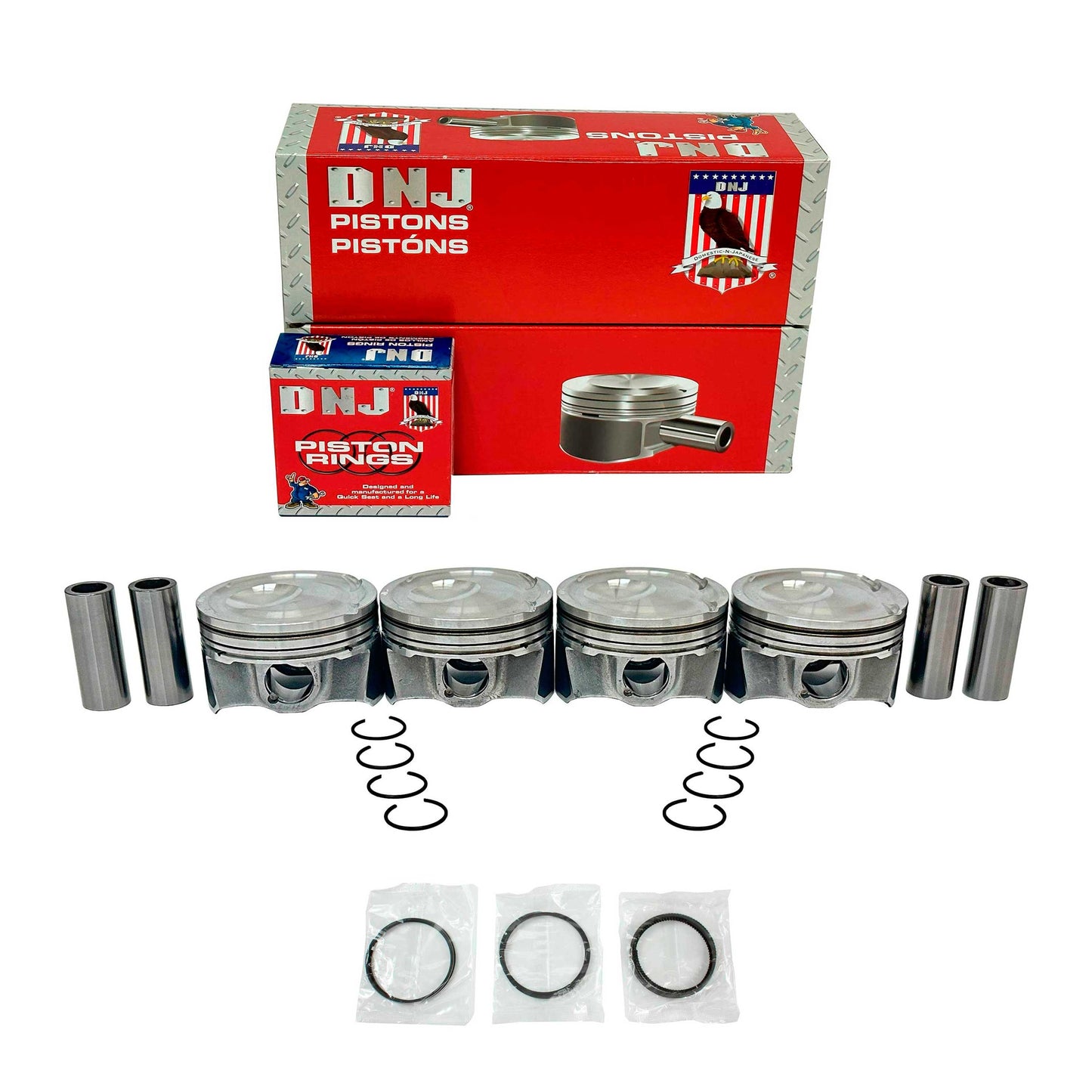 Piston and Ring Kit 2015-2022 Ford & Lincoln 2.3L L4