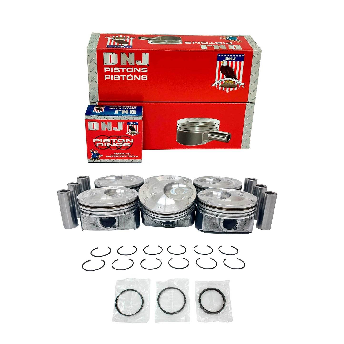 Piston and Ring Set 2011-2018 Ford, Lincoln 3.5L