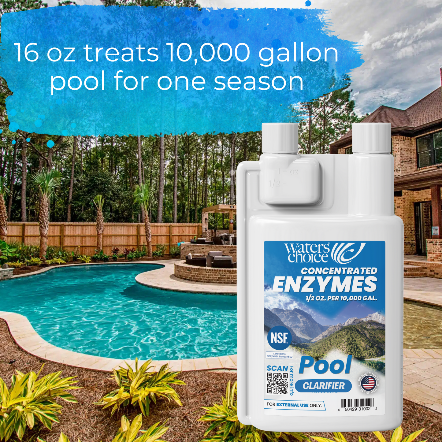 16 oz Pool Enzyme Concentrate