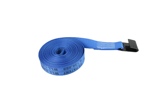 2 x 15 Ft Winch Strap With Flat Hook DIAMOND WEAVE | COLOR OPTIONS