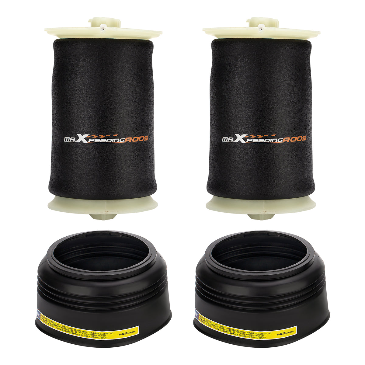 Pair Air Spring Bag Air Suspension Pair compatible For BMW X5 E70 xDrive35d M Sport 2007-13