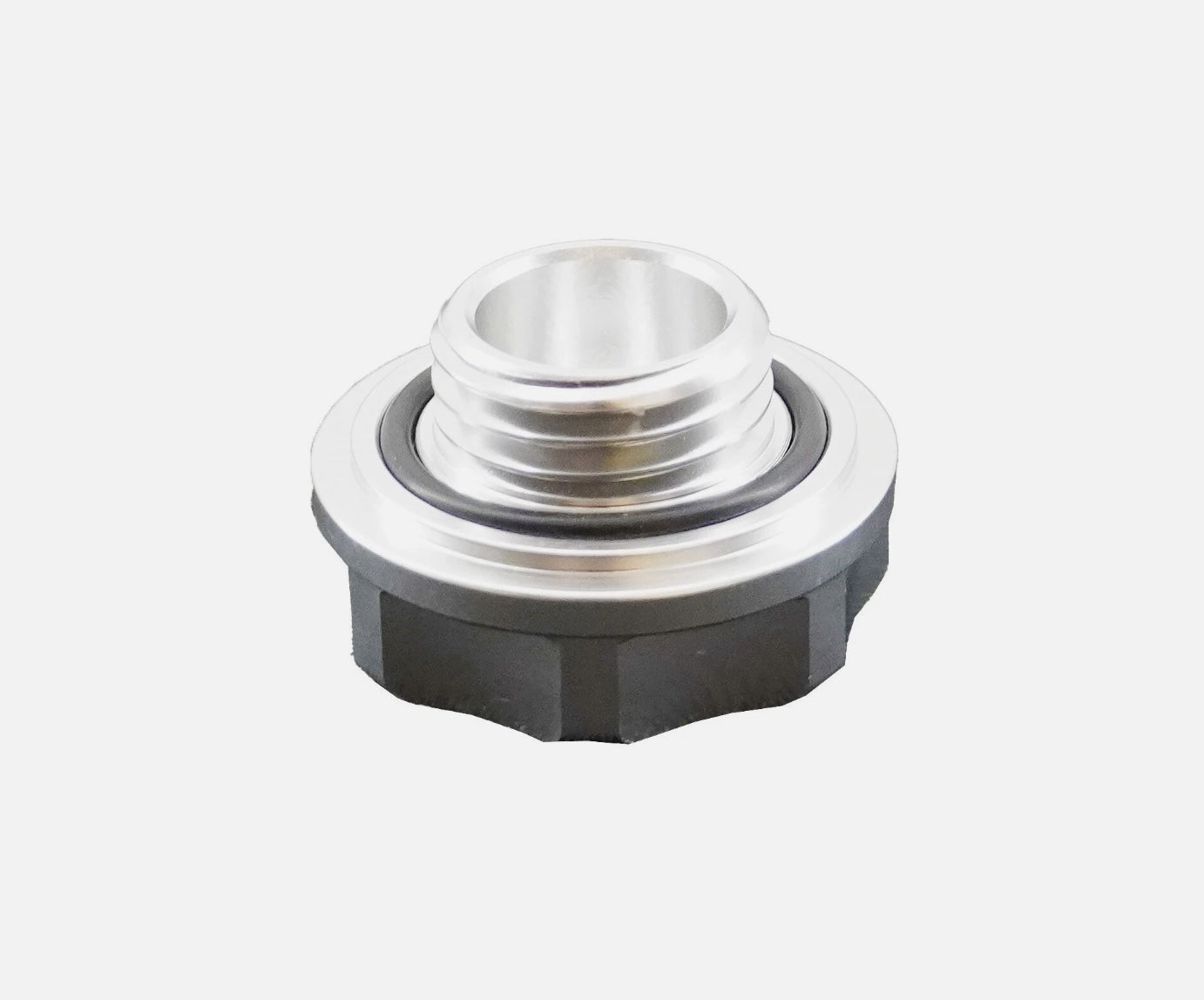 Silver Billet Oil Filler Cap for Most Honda, Nissan, and Suzuki Models