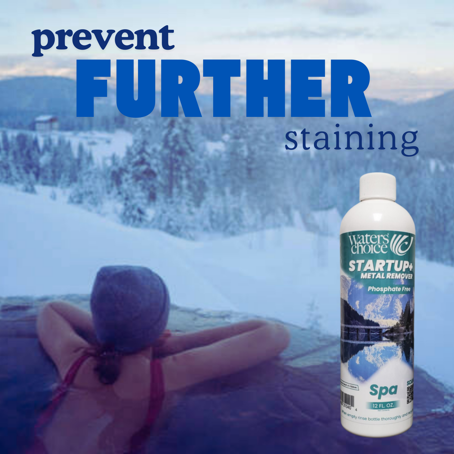12 oz. Startup + Metal Remover for Spas - WHOLESALE ONLY - Case of 12