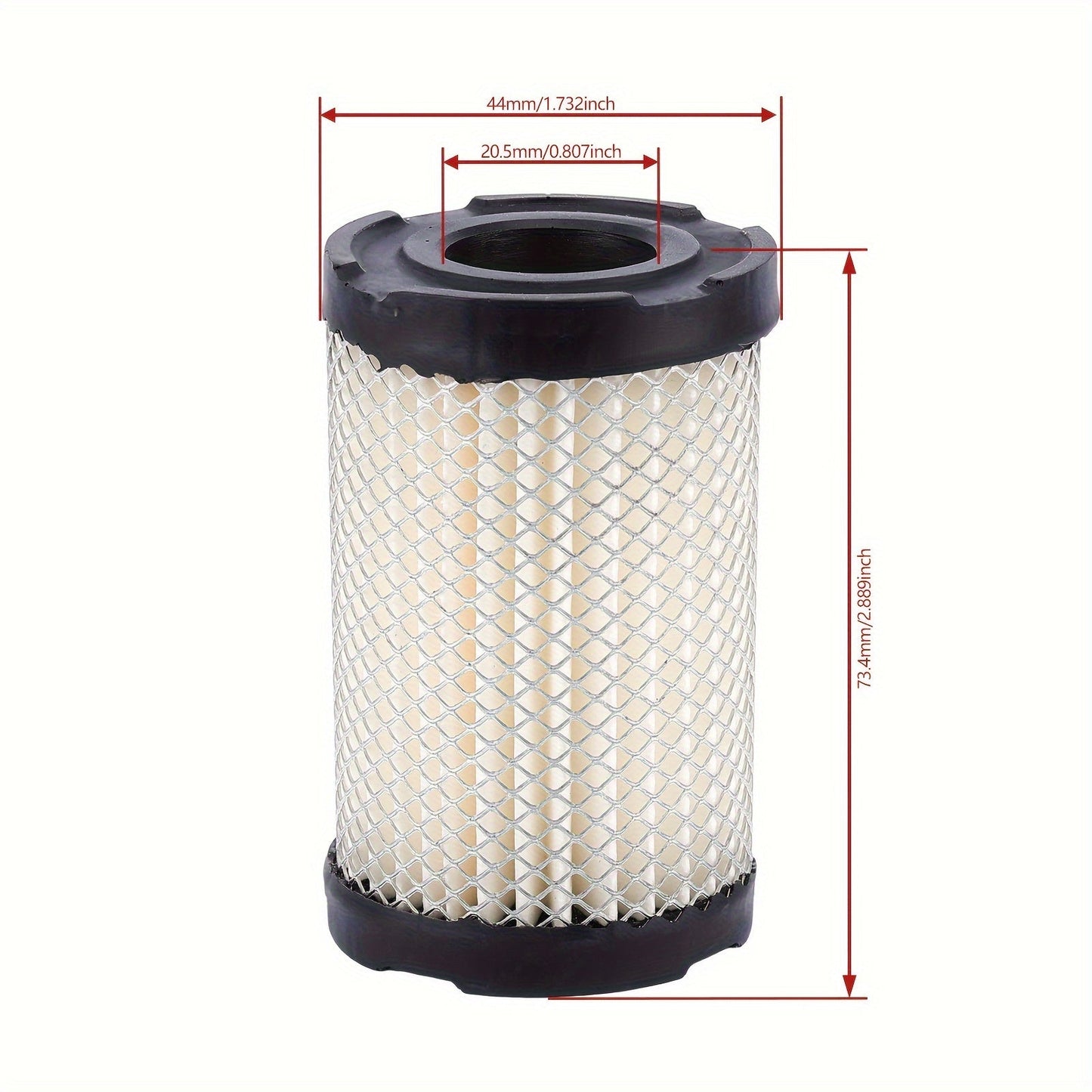 3-Pack High-Performance Air Filter Set - Compatible with Tecumseh, Sears, & Oregon 10096, 63087A, 30-301 Engines - Ensures Smooth Operation & Longevity