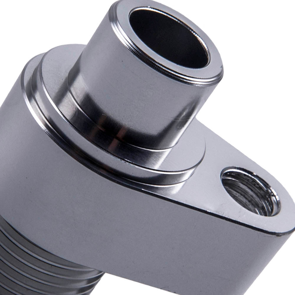 For A/C Compressor Adapter Fittings Kit compatible for 10S17F and 10S20F for LS Engine Swap