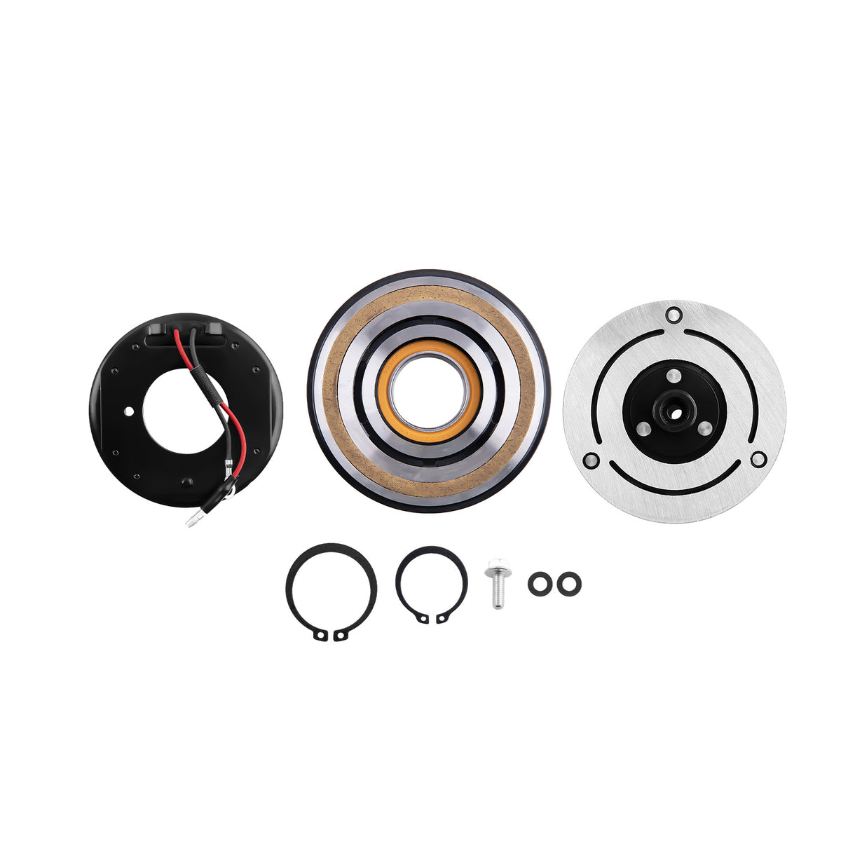 Compatible For AC Compressor Clutch Kit compatible For Toyota Tacoma 4 Cyl 2.7 Liter 2005-2015 88410-04062