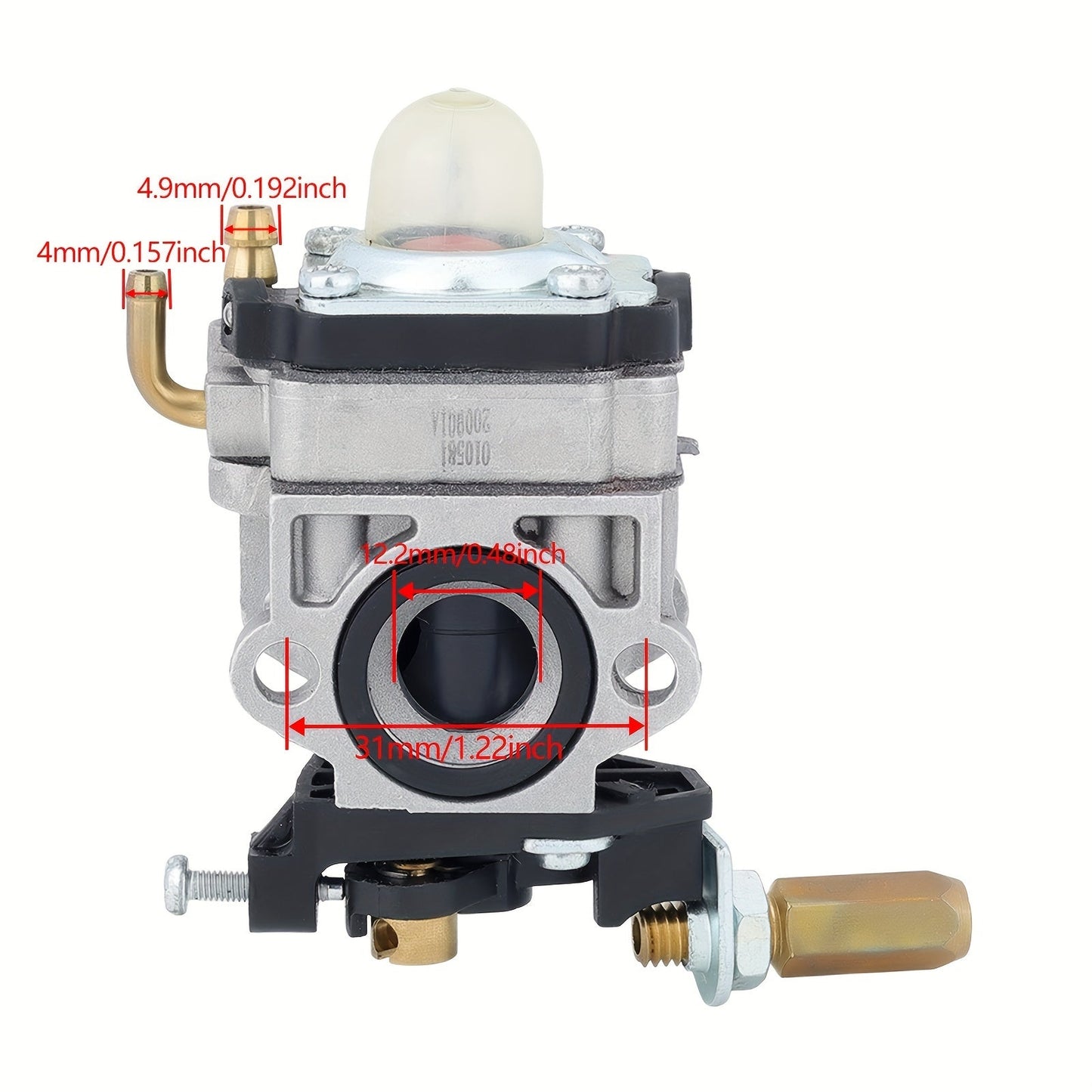 Hipa WYJ-192-1 Carburetor Kit For Echo SRM2601 SRM2610 PE2601 SRM2400 Trimmer