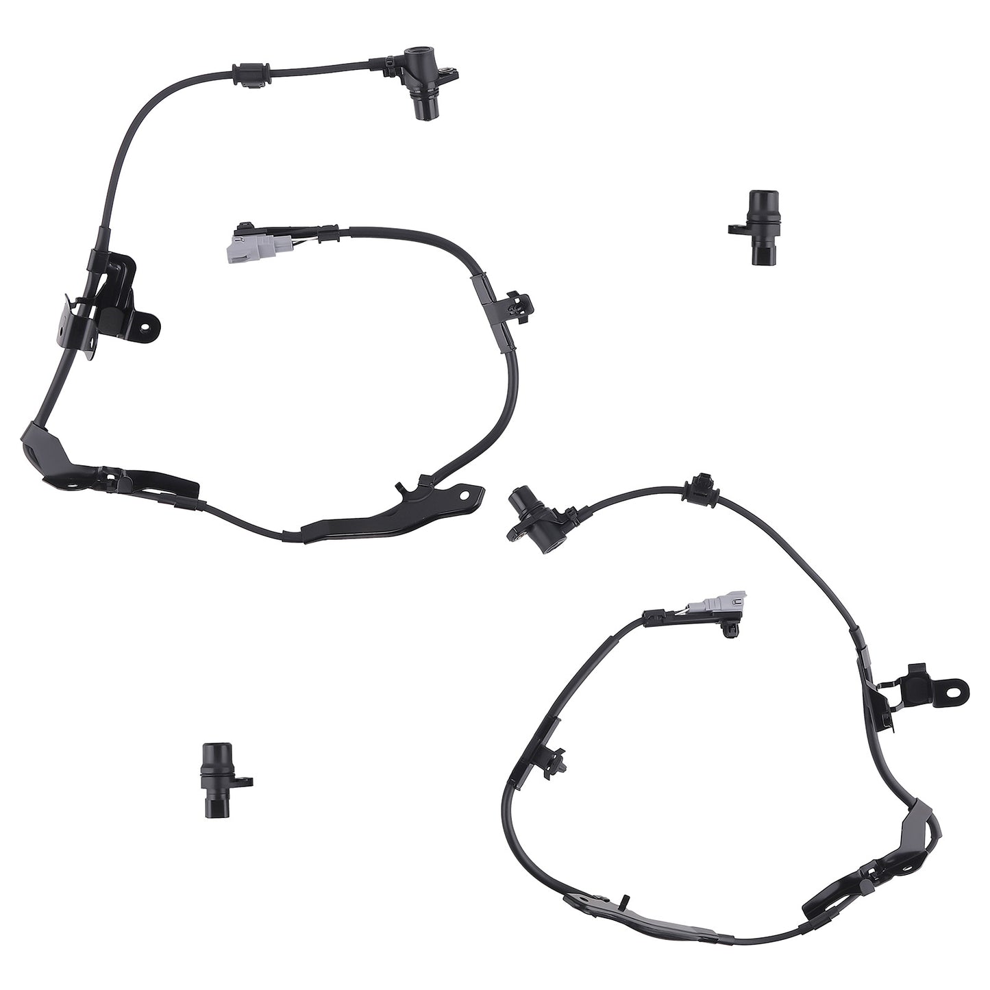 4PCS Front Rear Left+Right ABS Wheel Speed Sensor ForToyota compatible For Tundra 4.7L02-06