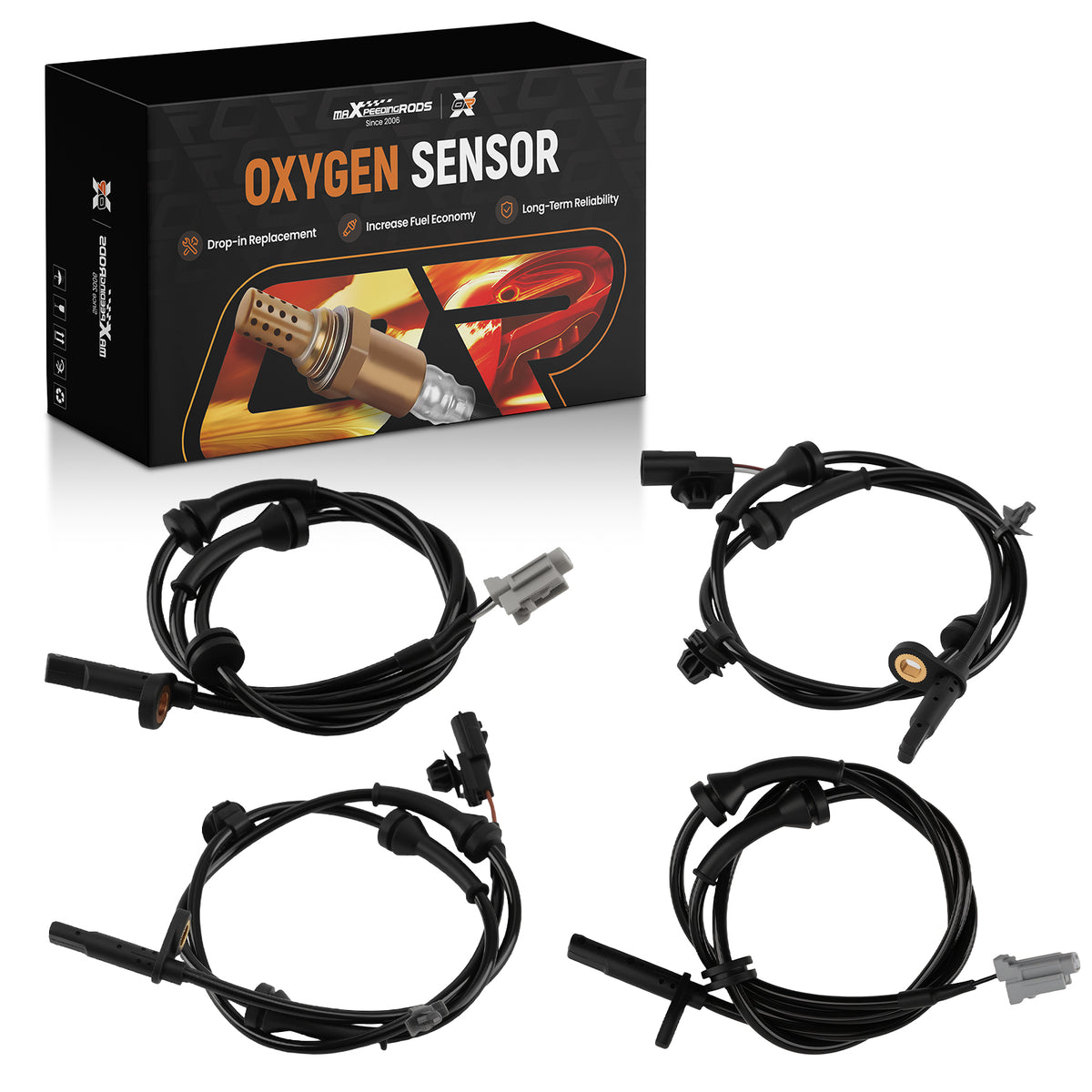 4x ABS Wheel Speed Sensor compatible For Nissan Altima Maxima 2.5 3.5 2013-18 47910-3TA2A