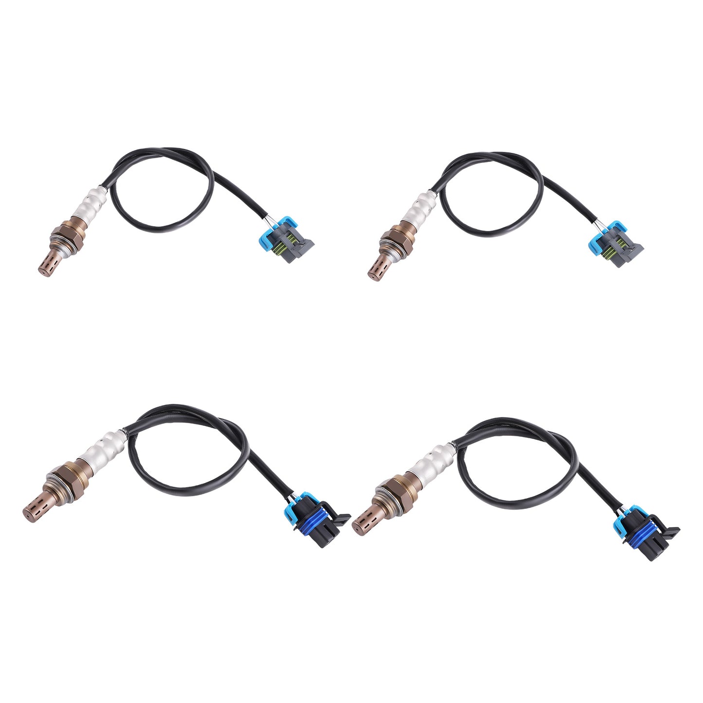 4PCS Oxygen O2 Sensor compatible For Chevrolet Avalanche 1500 compatible For GMC Sierra 1500 5.3L 234-4337