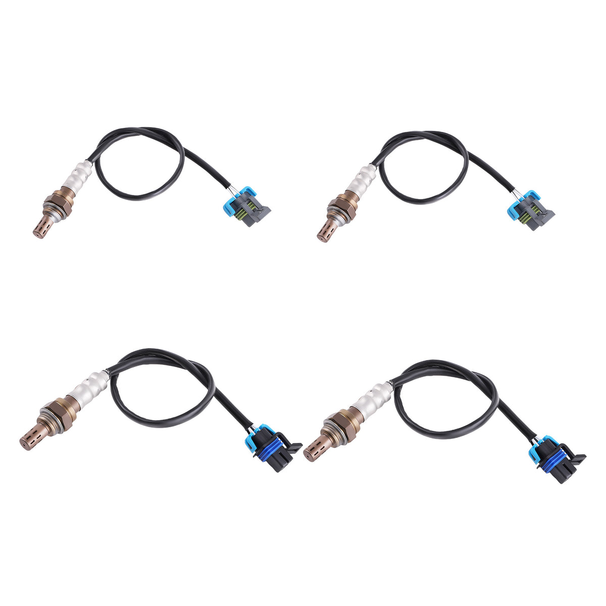 4PCS Oxygen O2 Sensor compatible For Chevrolet Avalanche 1500 compatible For GMC Sierra 1500 5.3L 234-4337