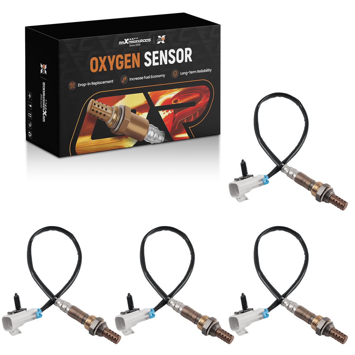 4PCS Upstream Downstream O2 Oxygen Sensor compatible For Chevy GMC 4.8L 5.3L 6.0L 234-4668