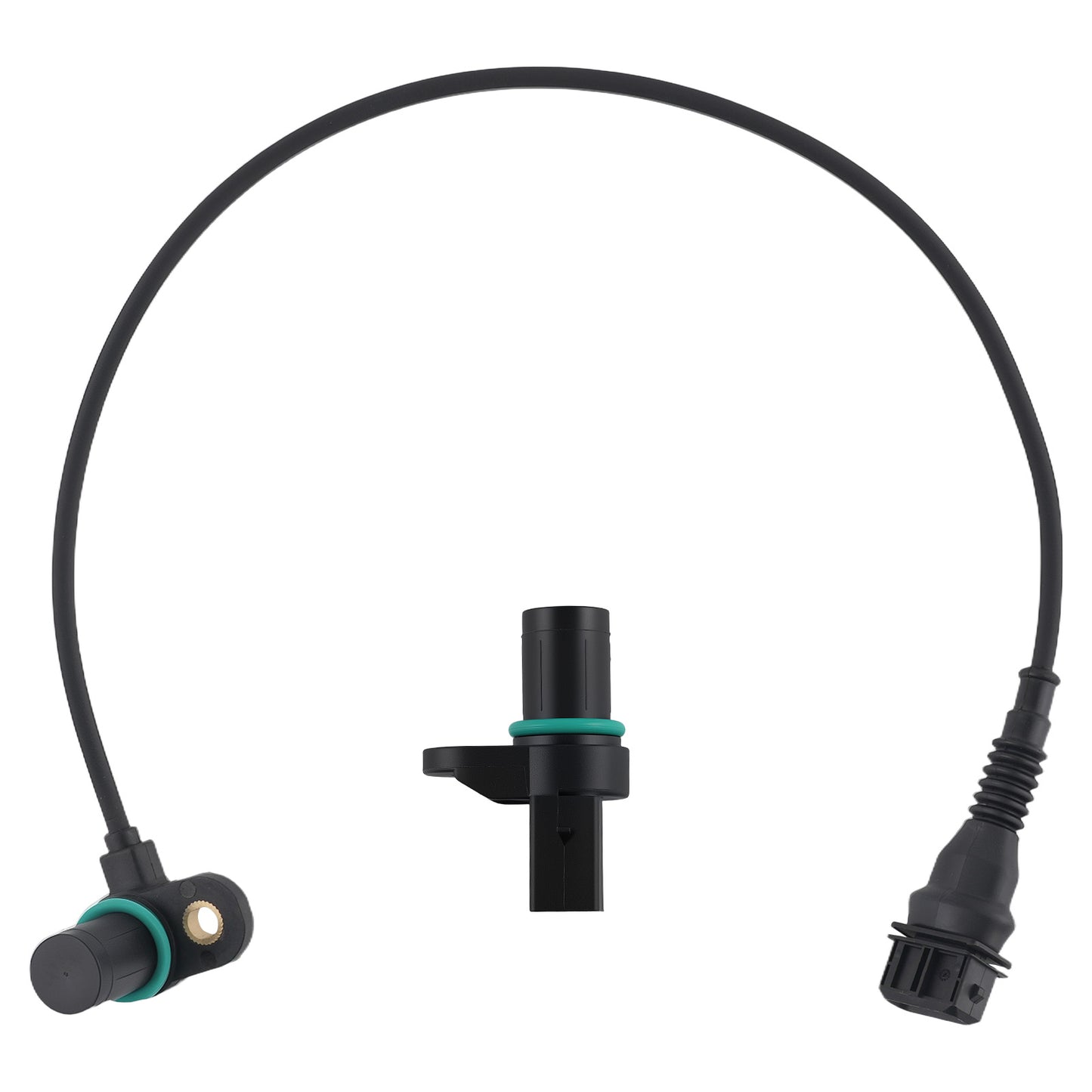 2 Pcs Engine Camshaft Position Sensor compatible For BMW 323I 1999-2006 12141435350 PC310