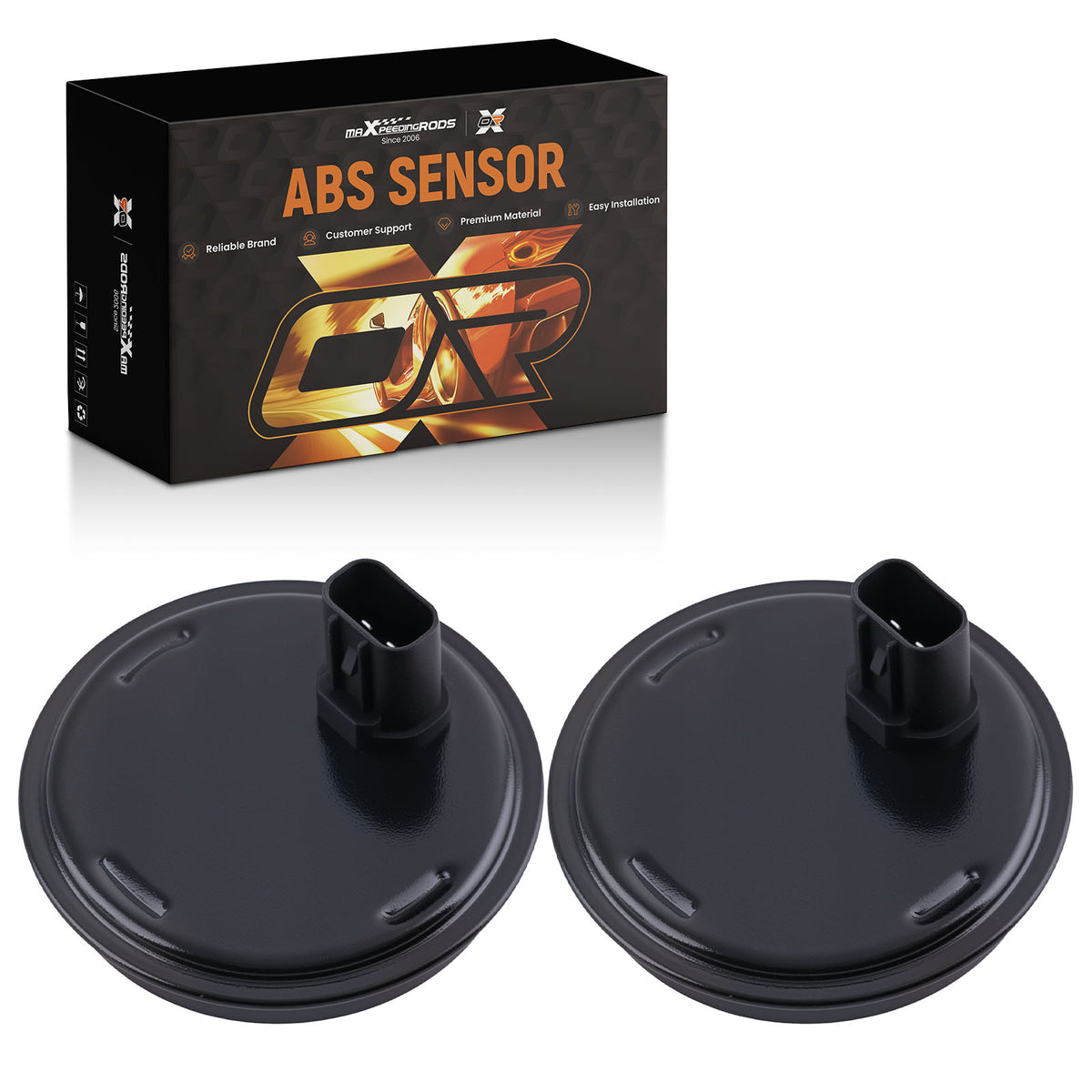 2PC ABS Wheel Speed Sensor Rear compatible for Toyota Avalon compatible for Camry 2002-2012 V70720035
