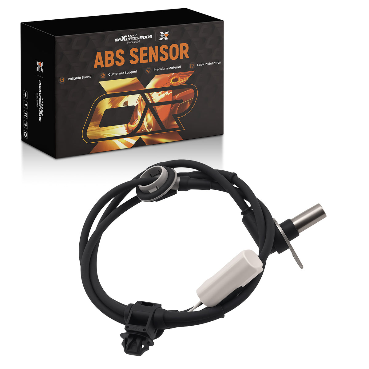 ABS Speed Sensor compatible for Mazda CX-7 2007-2012 CX-9 2009-2010 Front Left EG2343073X