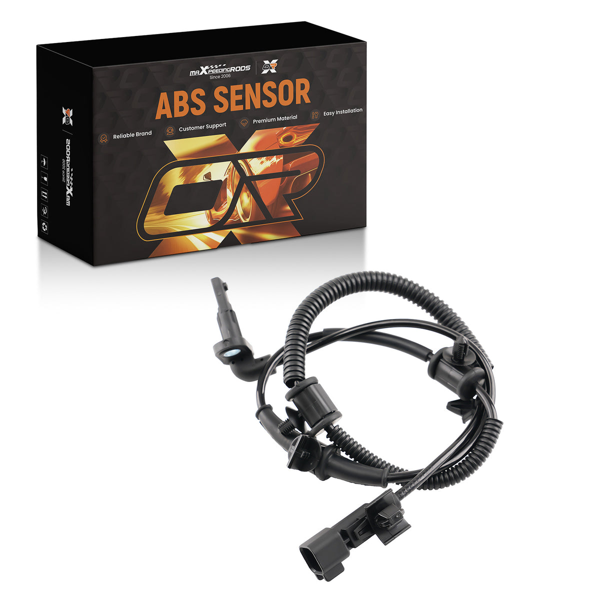 ABS Front Sensor compatible for Buick Verano Convenience 2012-2017 13329258 12842463